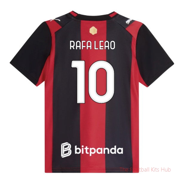 Elite AC Milan 2026-2027 Home Shirt (Kids) (Rafa Leao 10)