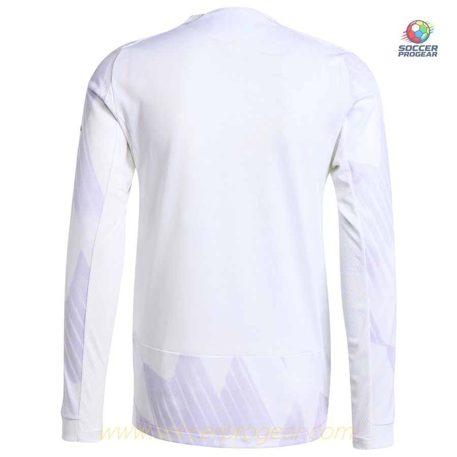 Manchester United Away Football Team Jersey 2025-2026 Season LS Edition