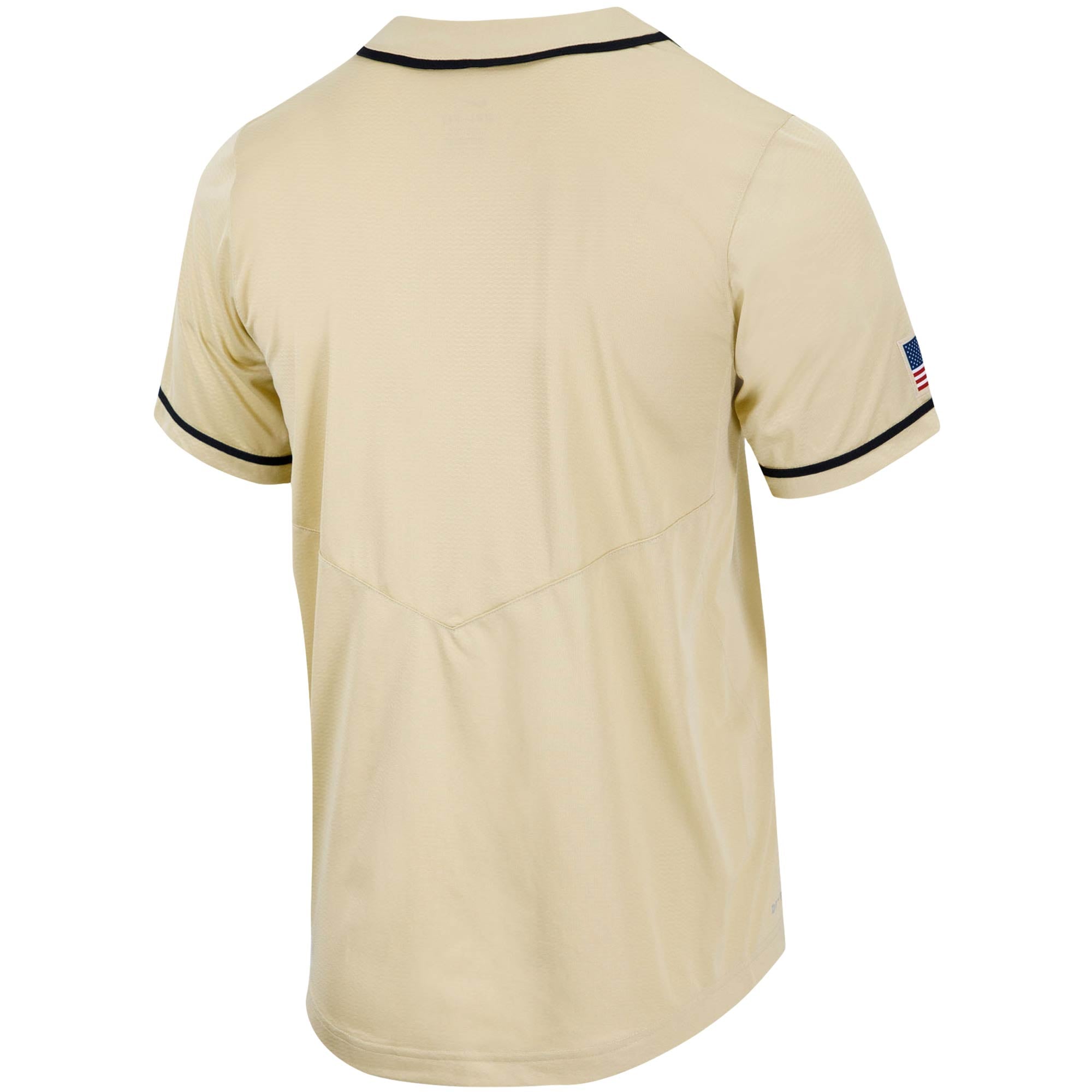 Army Black Knights Nike Replica Full-Button Baseball Jersey - Gold