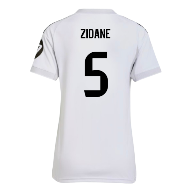 High-Quality 2025-2026 Real Madrid Home Shirt (Womens) (Zidane 5)
