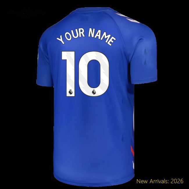 2025-2026 Sunderland Away Pre-Match Jersey (Blue) - Kids (Your Name)