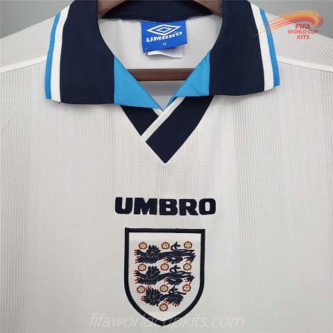 England 1996 European Cup Home Football Kit