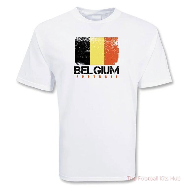 Men Belgium Football T-shirt UEFA Euro
