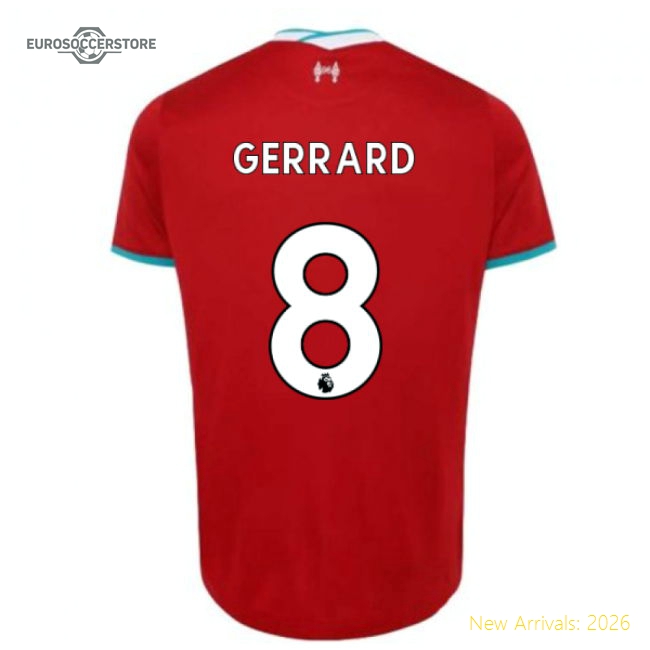 Gentle Liverpool Kids Gerrard Jersey 2020-2021 Lightweight