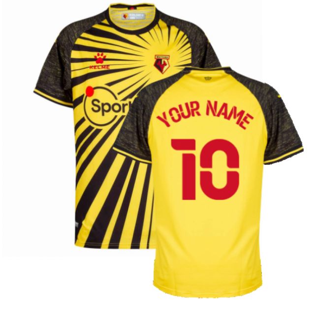2020-2021 Watford Home Shirt (Your Name) | Top Quality | Modern Fit