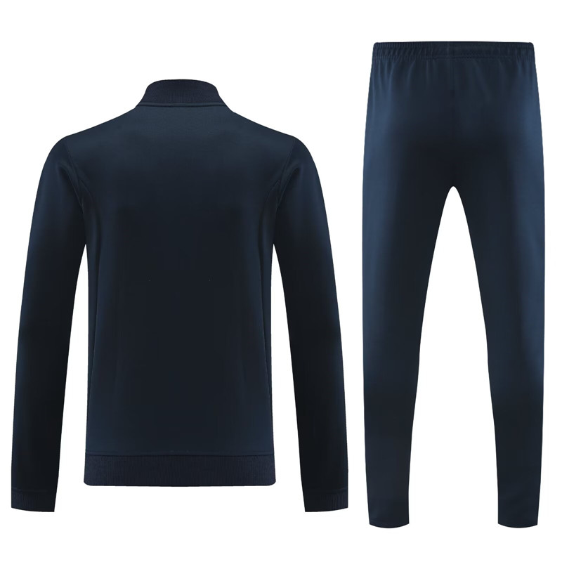 High Quality Moisture Wicking Real Madrid 2425 Black Jacket