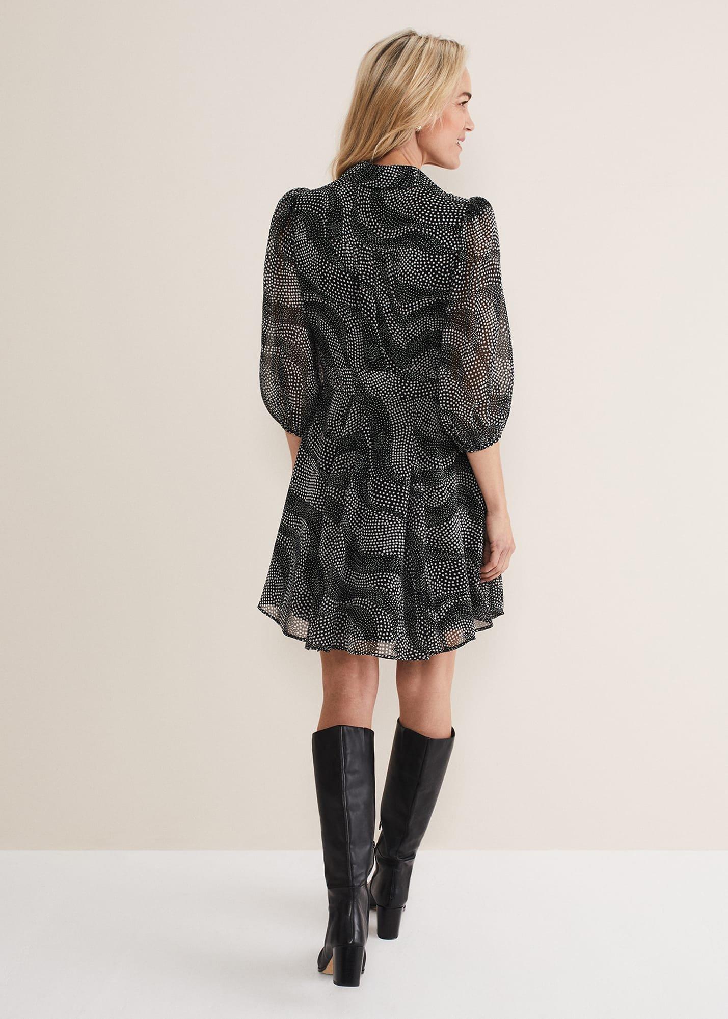 Miriam Chiffon Shirt Mini Dress