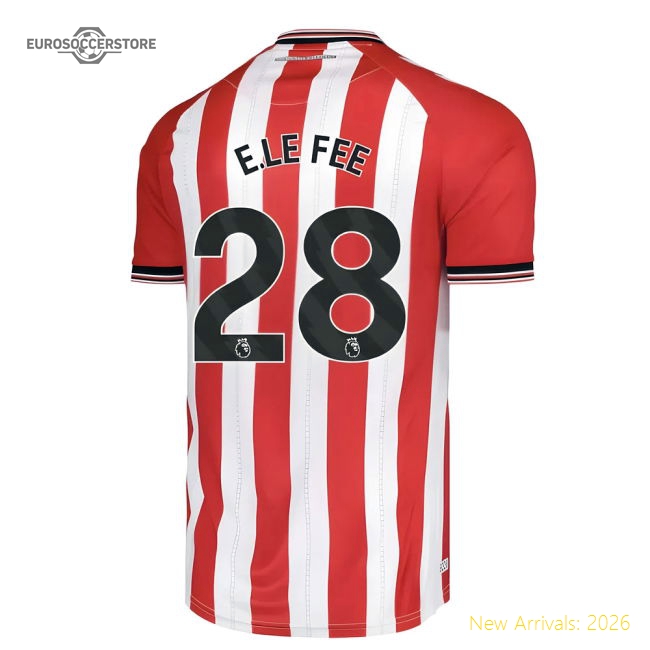 2025-2026 Sunderland Home Shirt (ele Fee 28) - Budget-friendly