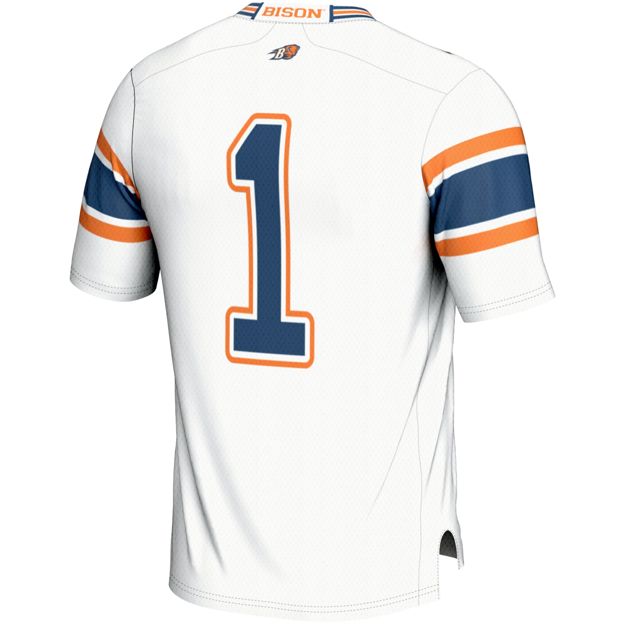 #1 Bucknell Bison GameDay Greats Youth Endzone 26/27 Football Jersey - White