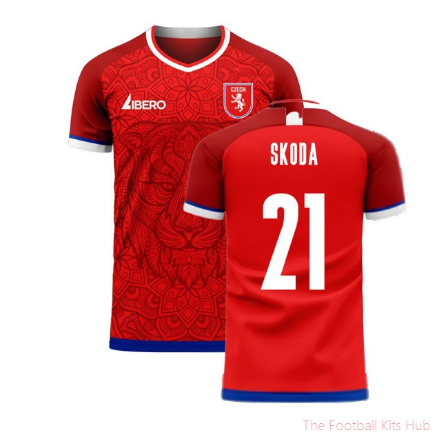 [LK] Czech Republic 2025/26 Home Kit (Libero) (SKODA 21)