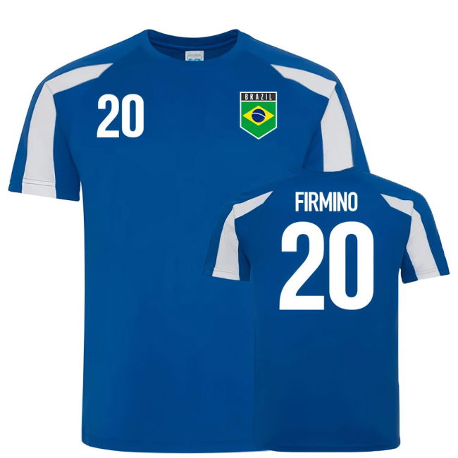 Quality Brazil Sports Training Jersey (Firmino 20) National