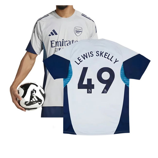 Lewis Skelly 49 New Performance Arsenal Training Football Shirt (2)