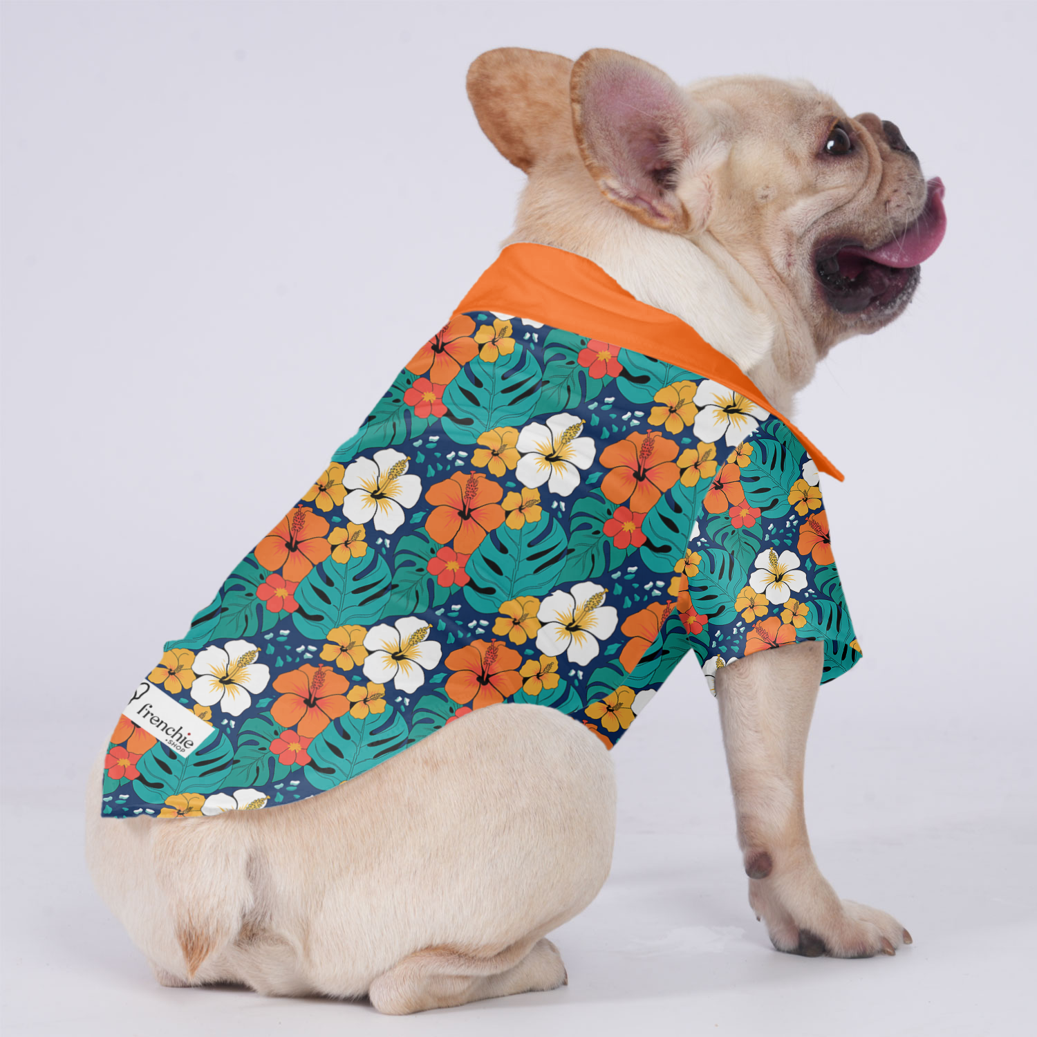French Bulldog Gracie Hawaiian Shirt For Frenchies Frenchie Pet Item