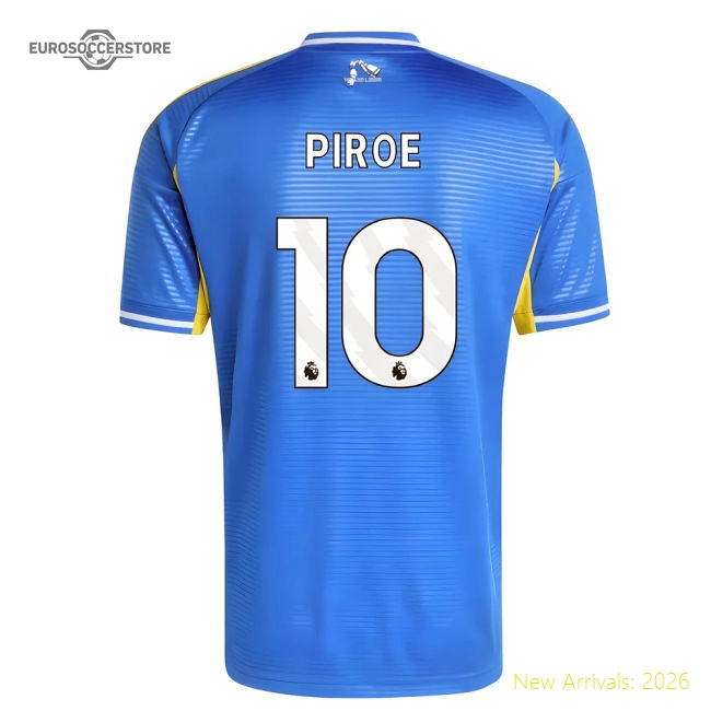 2025-2026 Leeds Away Shirt Piroe 10 Supporter Version For Premier