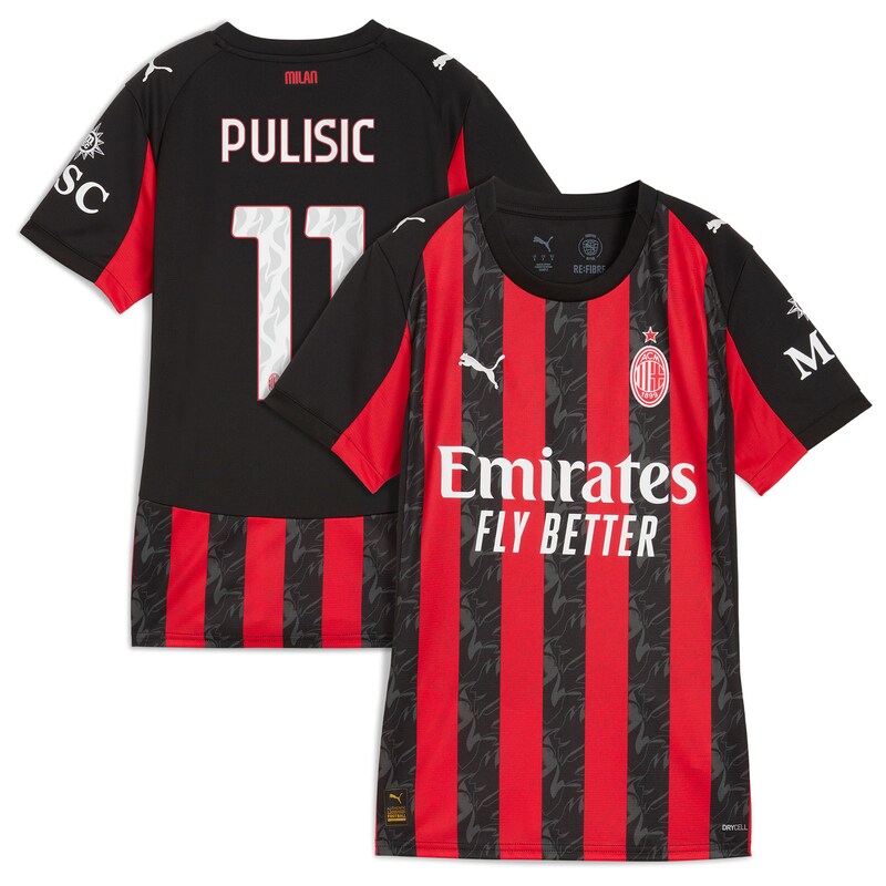 Professional AC Milan Women's 2025 Replica Player Jersey - Authentic...