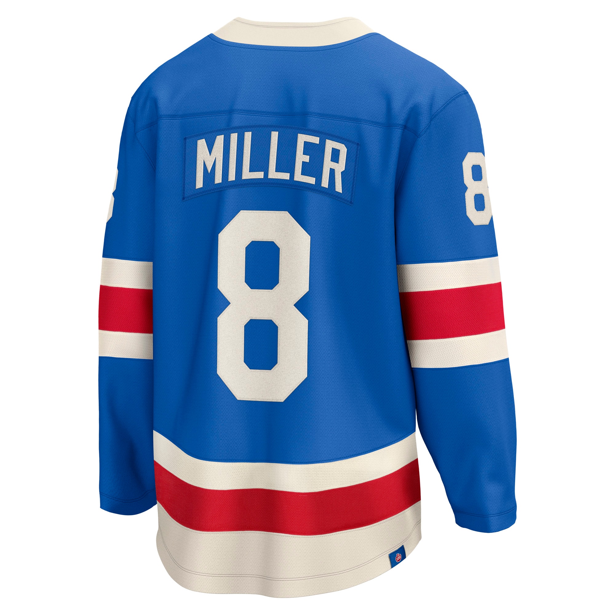 [LK] J.T. Miller New York Rangers Centennial Breakaway Jersey - Blue
