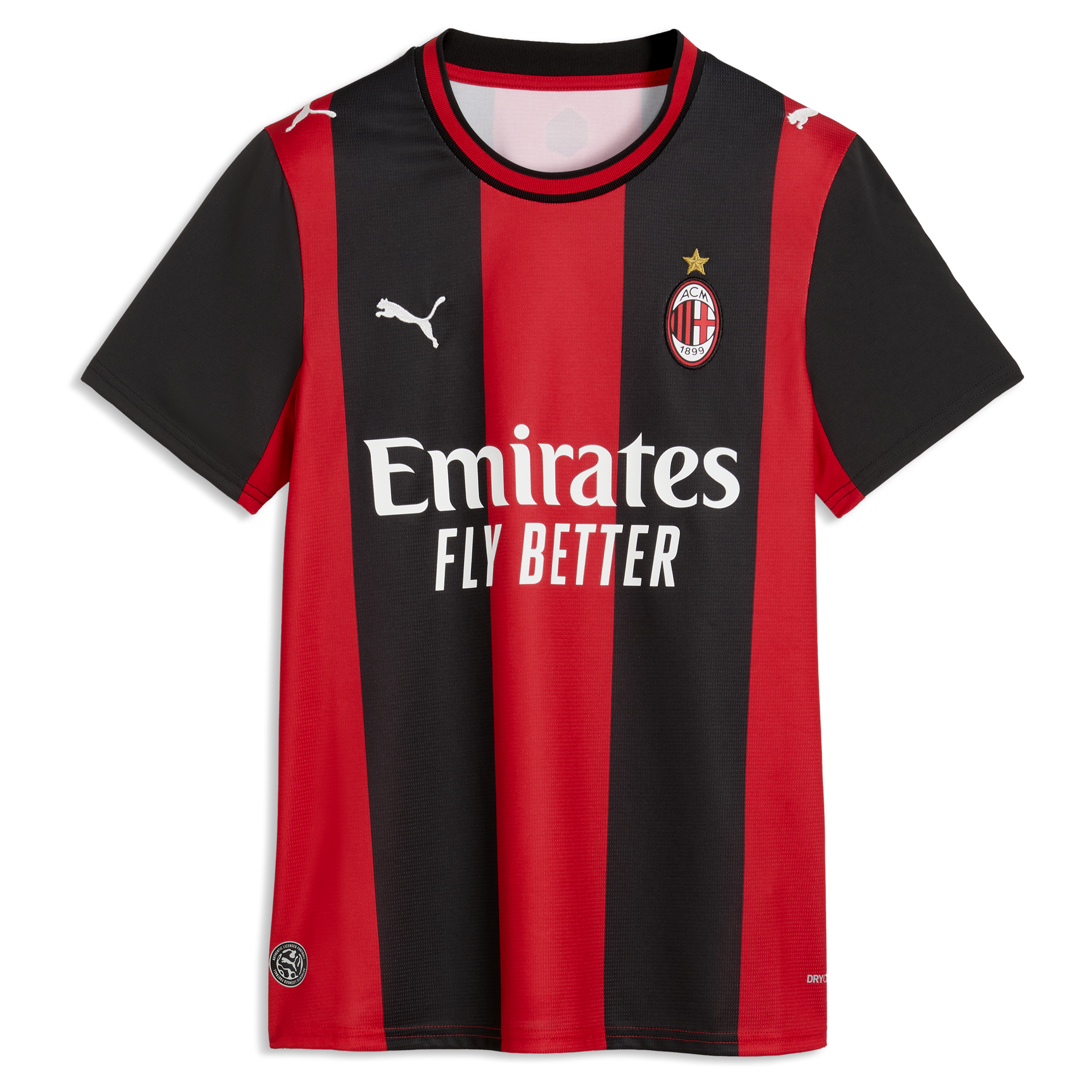 [SJH] Christian Pulisic AC Milan Women's 2026/27 Home Replica Jersey - Black/Red