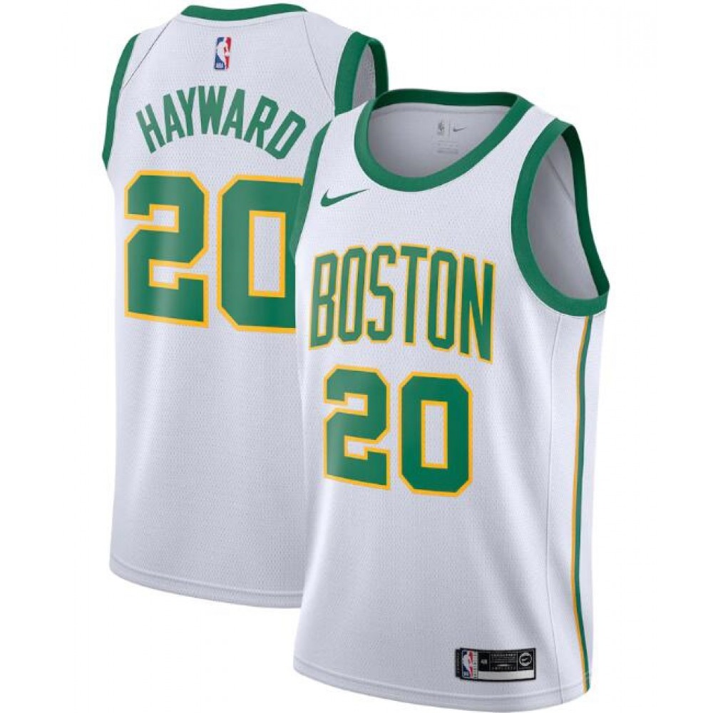 Official Boston Celtics 20 White Jersey City Edition - Fan Favorite