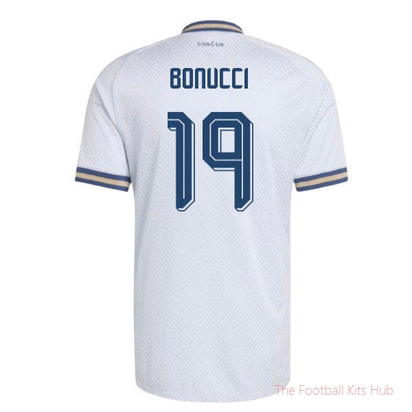 2026-2027 Italy Authentic Away Shirt (Bonucci 19)