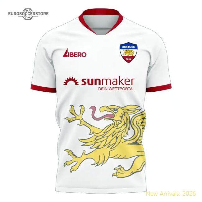 First-class Hansa Rostock 2025-2026 Away Concept Football Kit (libero)