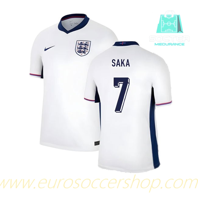 2024-2025 Season England Home Football Shirt (Saka 7)