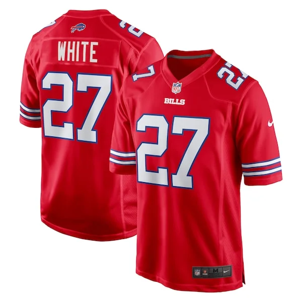 None White Buffalo Game Jersey - Red | NFL Player Jersey | NFL Footbal