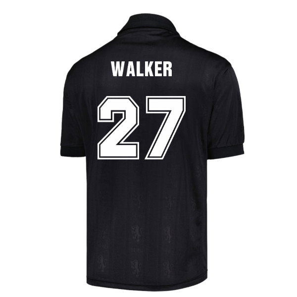[DDJ] Aston Villa Out Retro Shirt Black Kit 1996 (Walker 27)