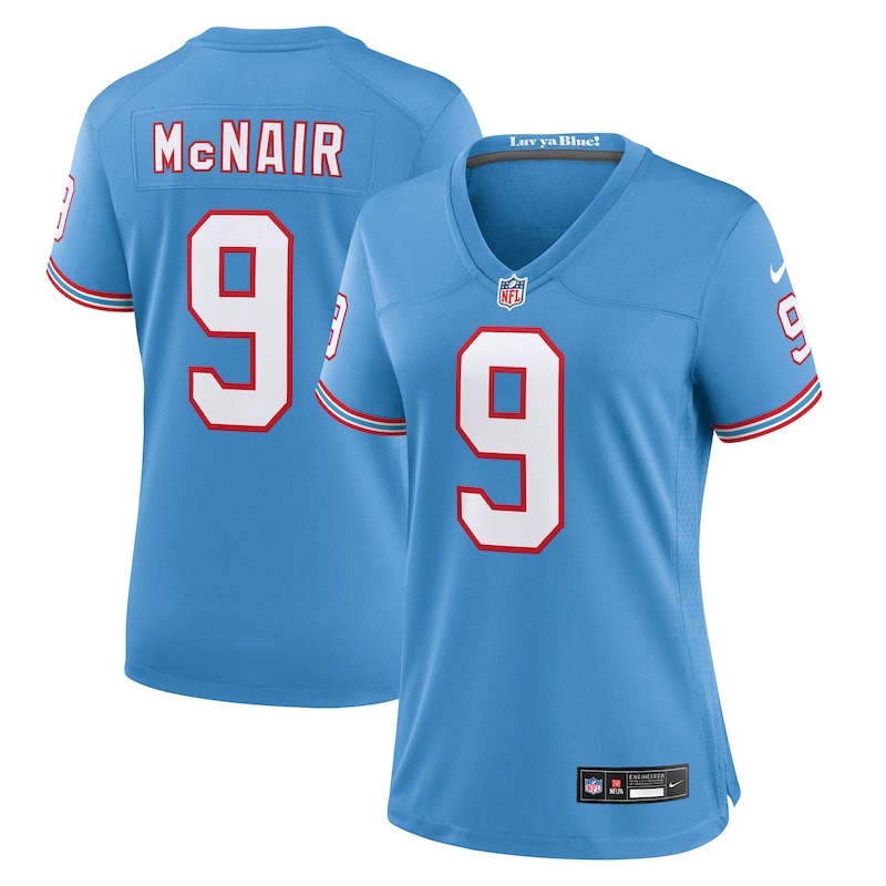 None Steve McNair All-Pro TEN Titans Professional Jersey Game Day Wear