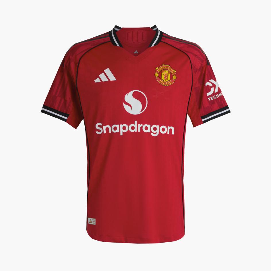 Manchester United Home Soccer Jersey 2025/26 Authentic Kit