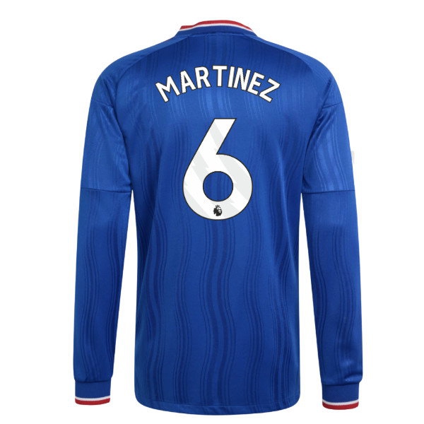 [WSG] 2026 2027 Man Utd Long Sleeve Shirt Away Authentic Apparel (Martinez 6)