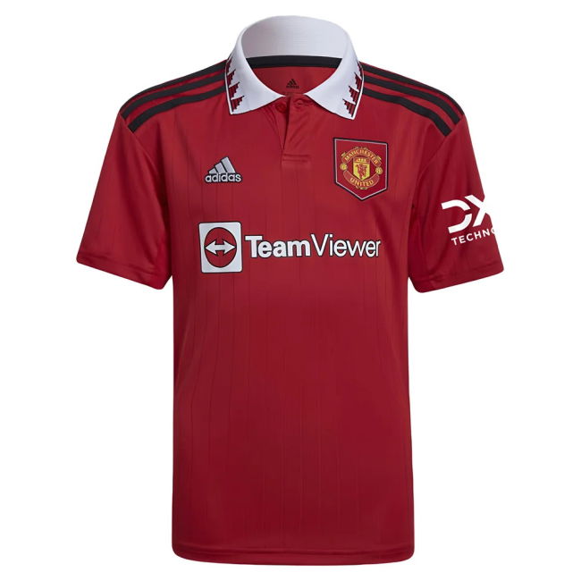 2022-2023 Man Utd Home Jersey (Kids) (MAGUIRE 5)