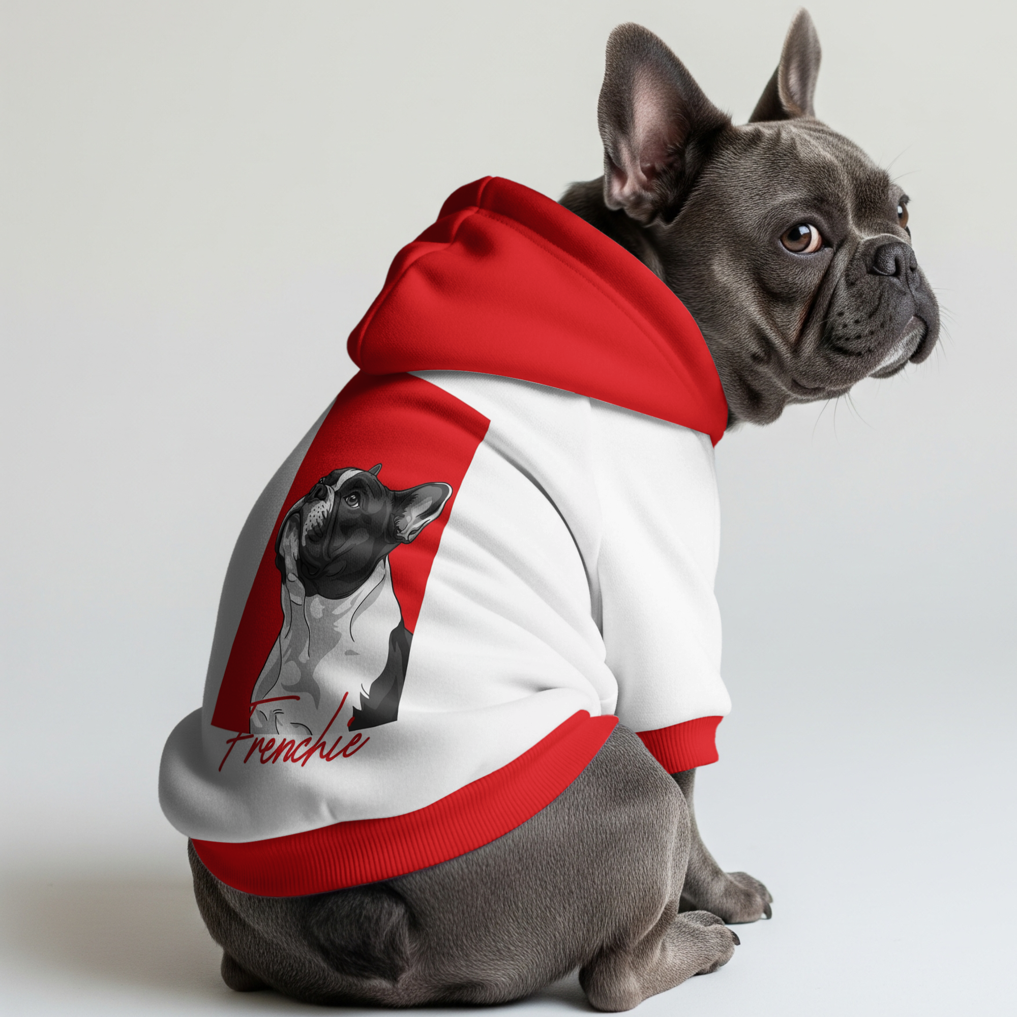 Durable Durable Baz - Comfy Frenchie Hoodie Outdoor Style