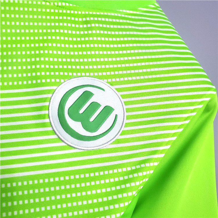 Elite Series Wolfsburg Home 20-21 Green Soccer Shirt Jersey
