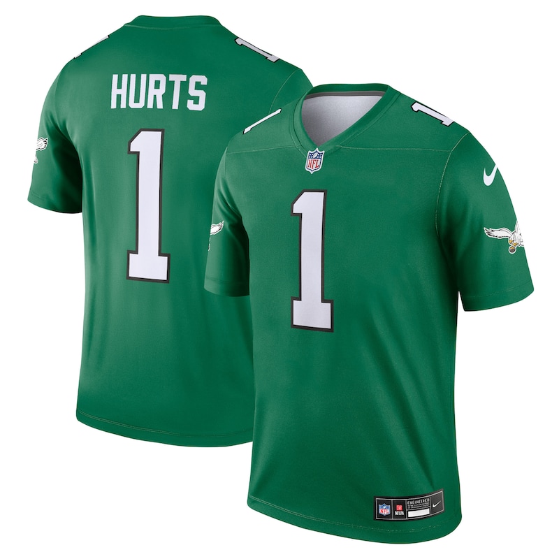 None Jalen Hurts PHI Eagles Cost-Effective Team Spirit Wear Football A