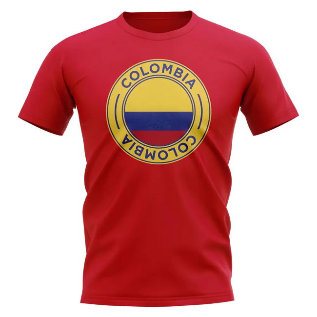Jersey Colombia Football Badge T-Shirt (Red) Match Official