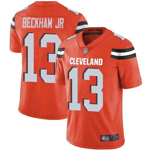 NFL C B Browns #13 Odell Beckham Brown Limited Jersey --v10
