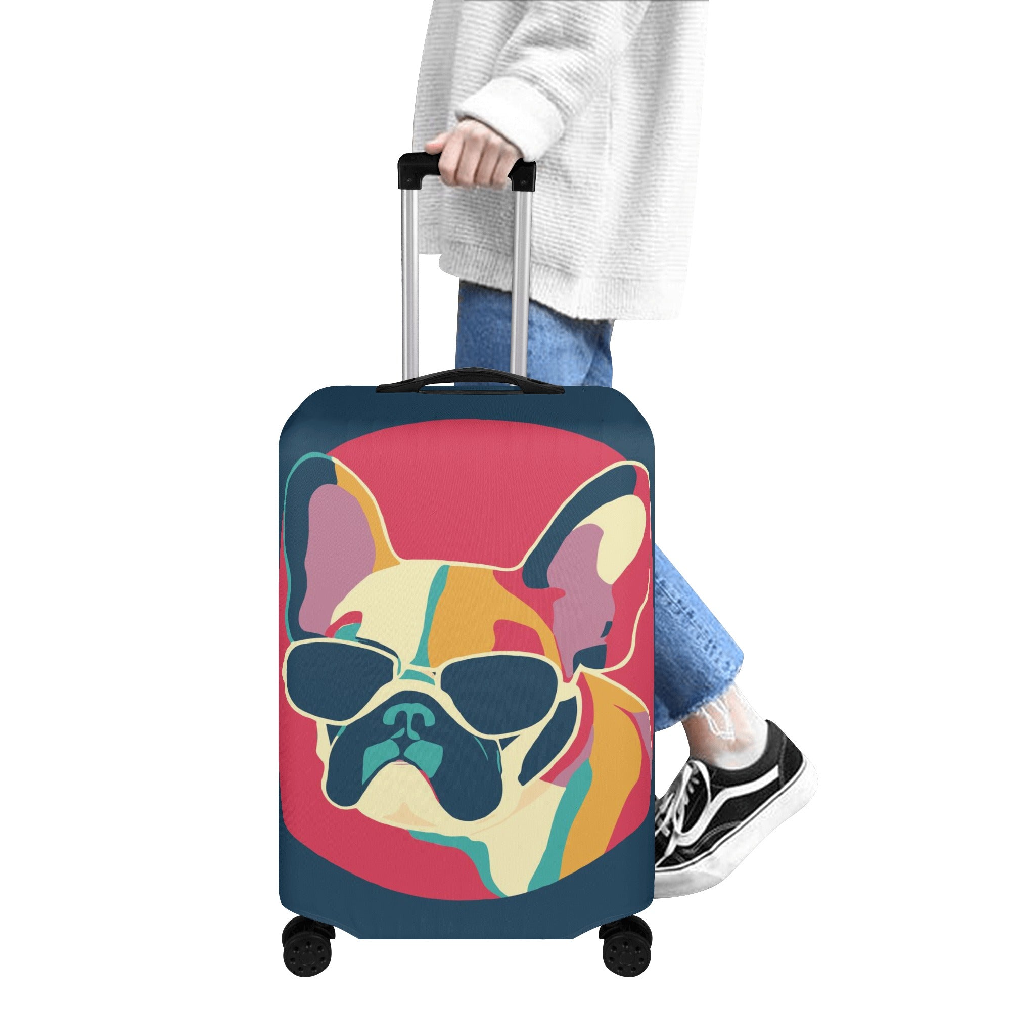 French Bulldog Luna Luggage Cover Practical Pet Supply