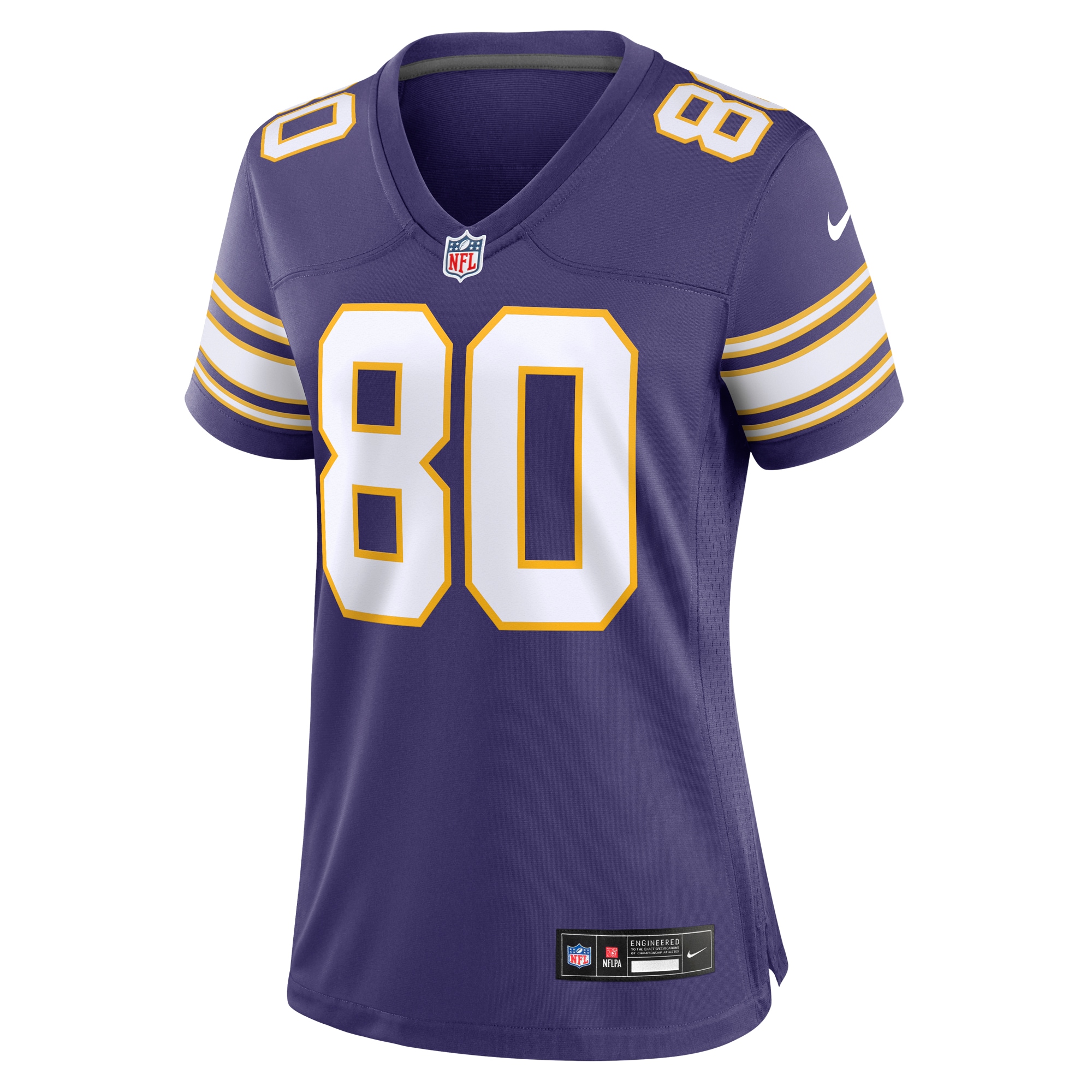 [LK] Cris Carter Minnesota Vikings Women's Classic Retired Player Game Jersey - Purple