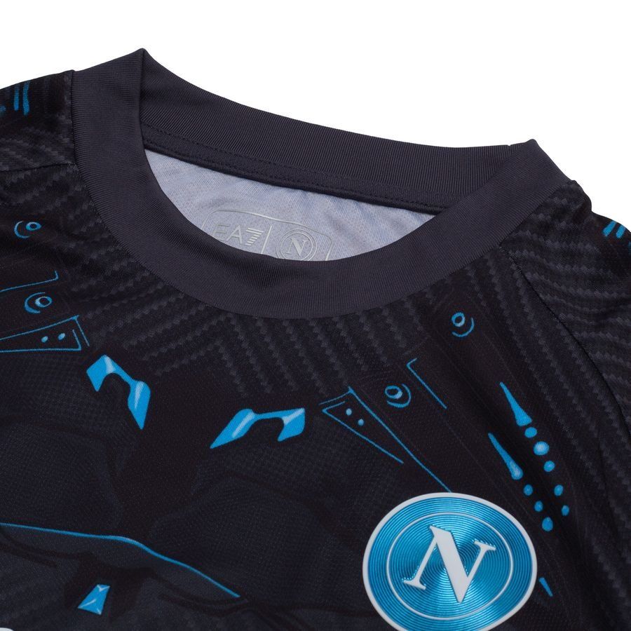 Napoli Training T Shirt Ebony Supporter Version