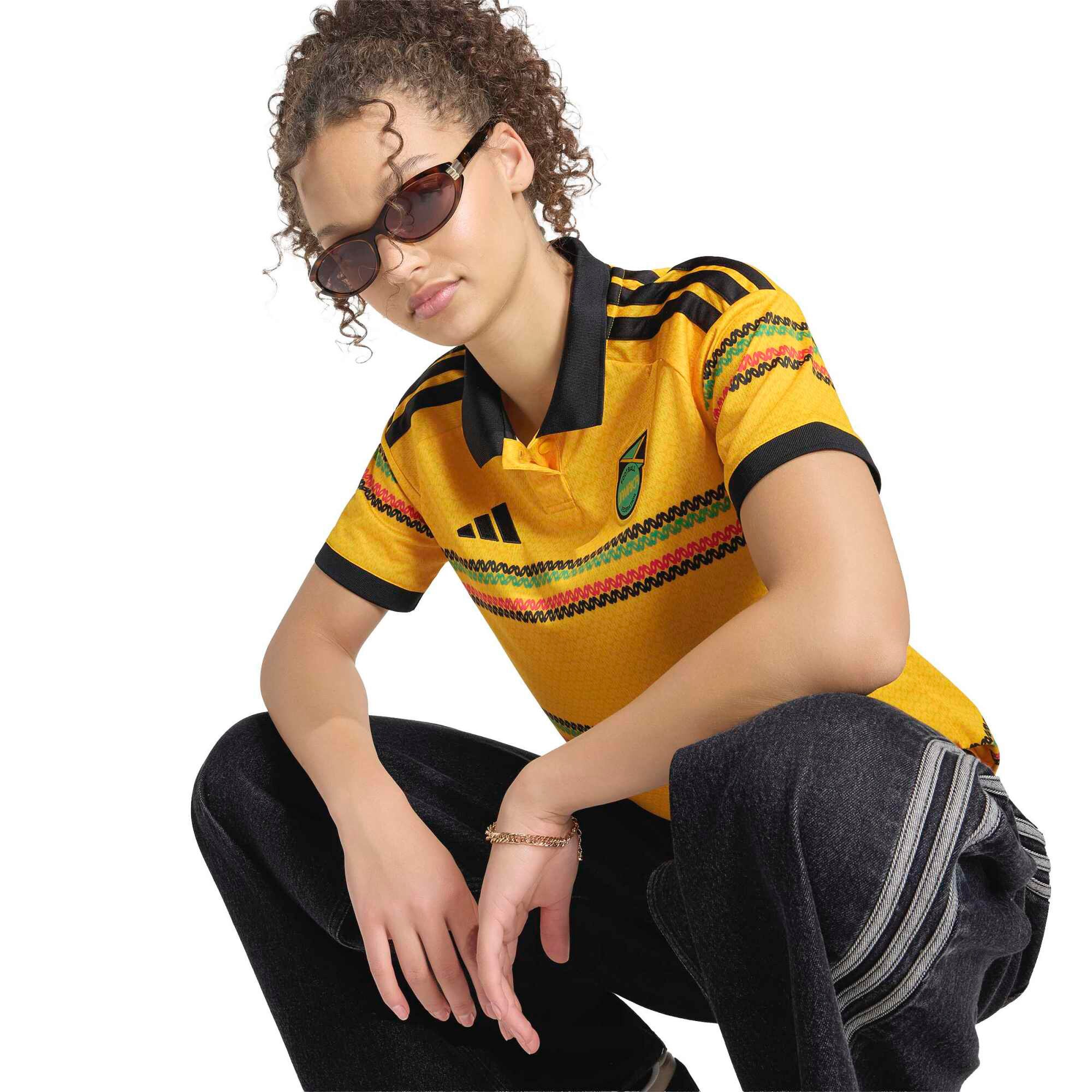 [SJH] Jamaica National Team Women's 2026 Home Replica Jersey - Yellow