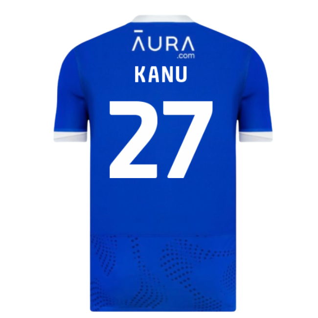 Top-grade 2025-2026 Portsmouth Home Shirt (kanu 27) - Collectors Item