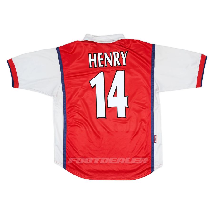 Arsenal Home Shirt 1998 1999 Henry
