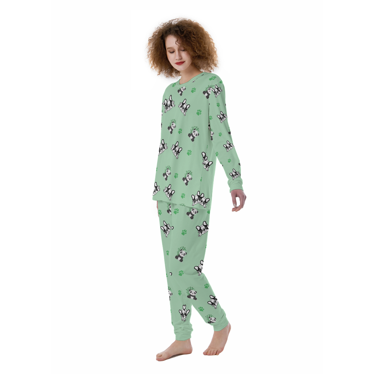 Frenchie-Fan Everyday Poppy - Women's Pajamas for Casual Outings Stylish