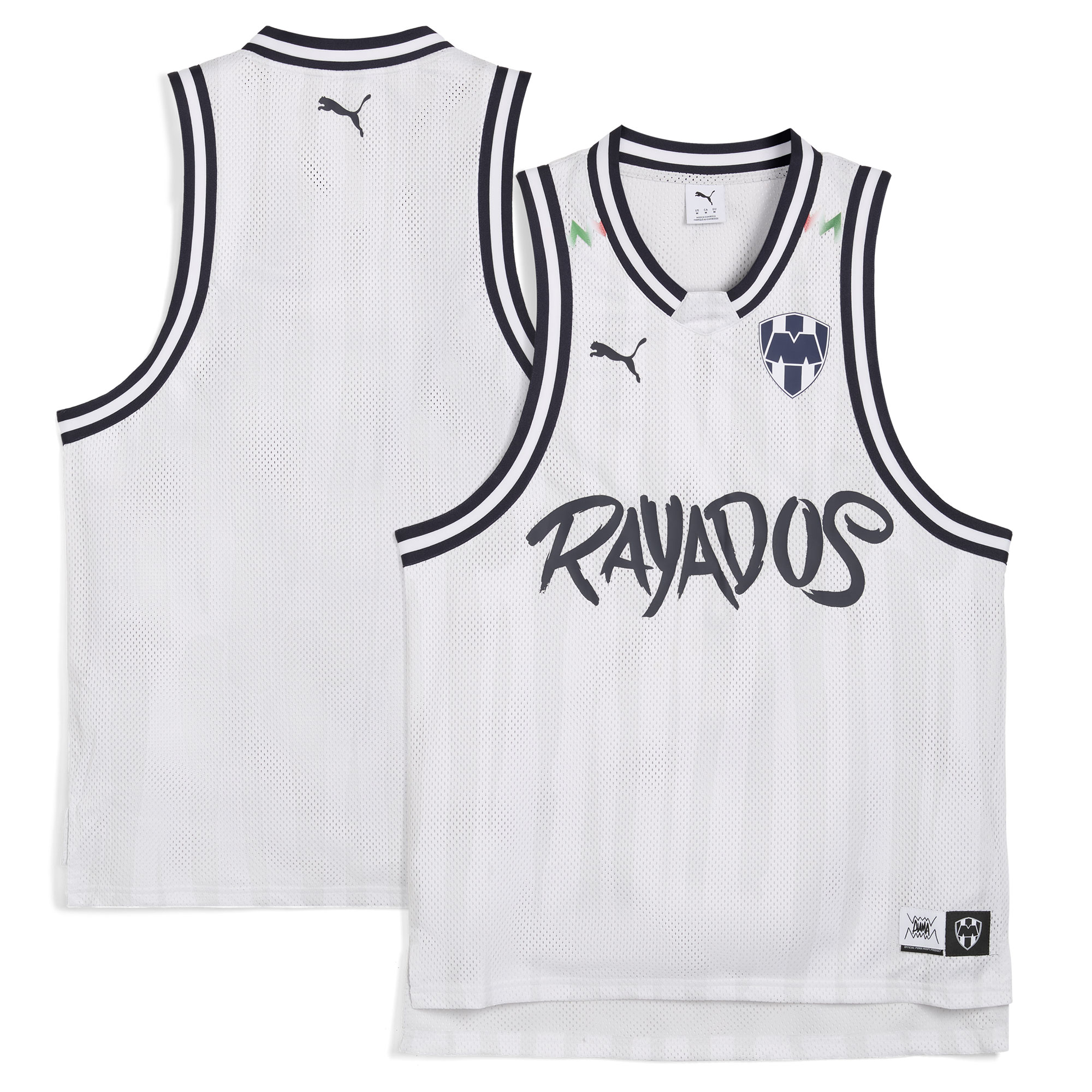 [JED] Youth CF Monterrey 2025 FIFA Club World Cup dryCELL Basketball Jersey - Gray