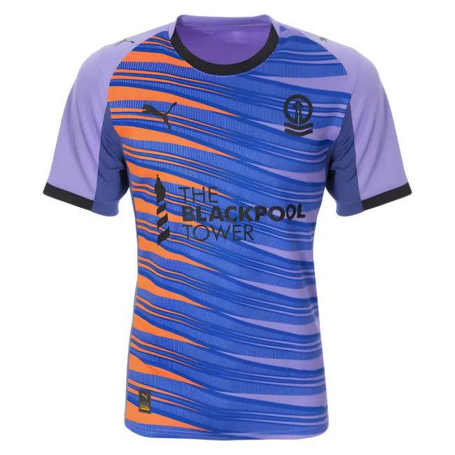 Authentic 2025-2026 Blackpool Third With Modern Design - Machine