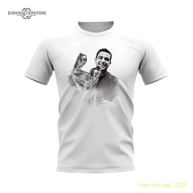 Superior Xavi Barca Legend T-shirt (white) - Affordable