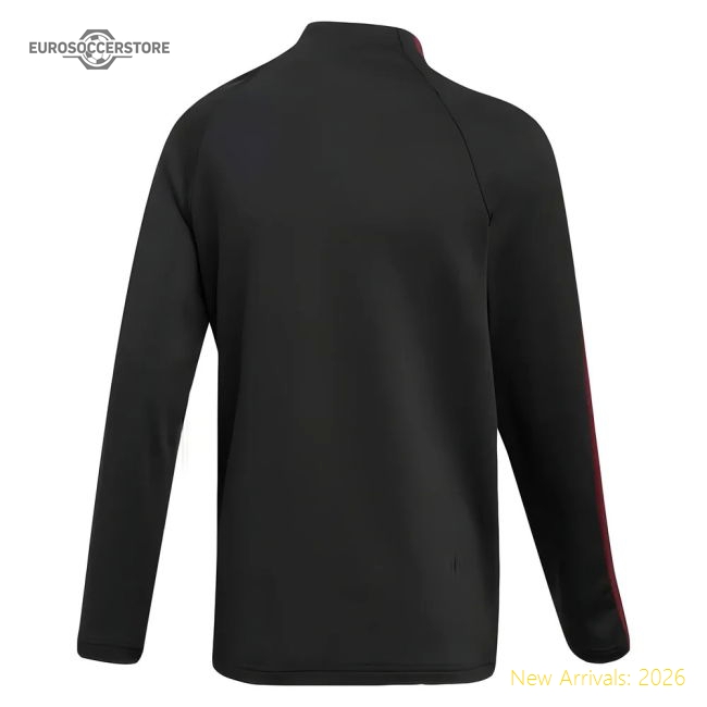 High-Quality 2020-2021 Man Utd Anthem Jacket Black - Kids