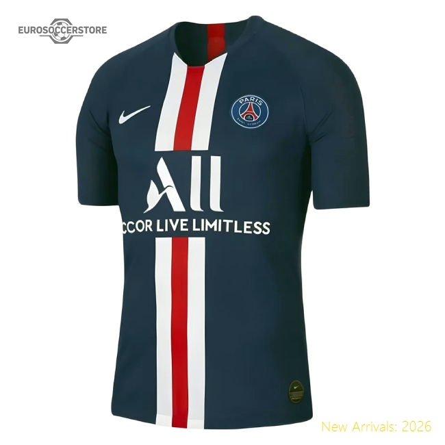 High-Quality Psg 2019-20 Home Nike Vaporknit Shirt ((Mint) S)