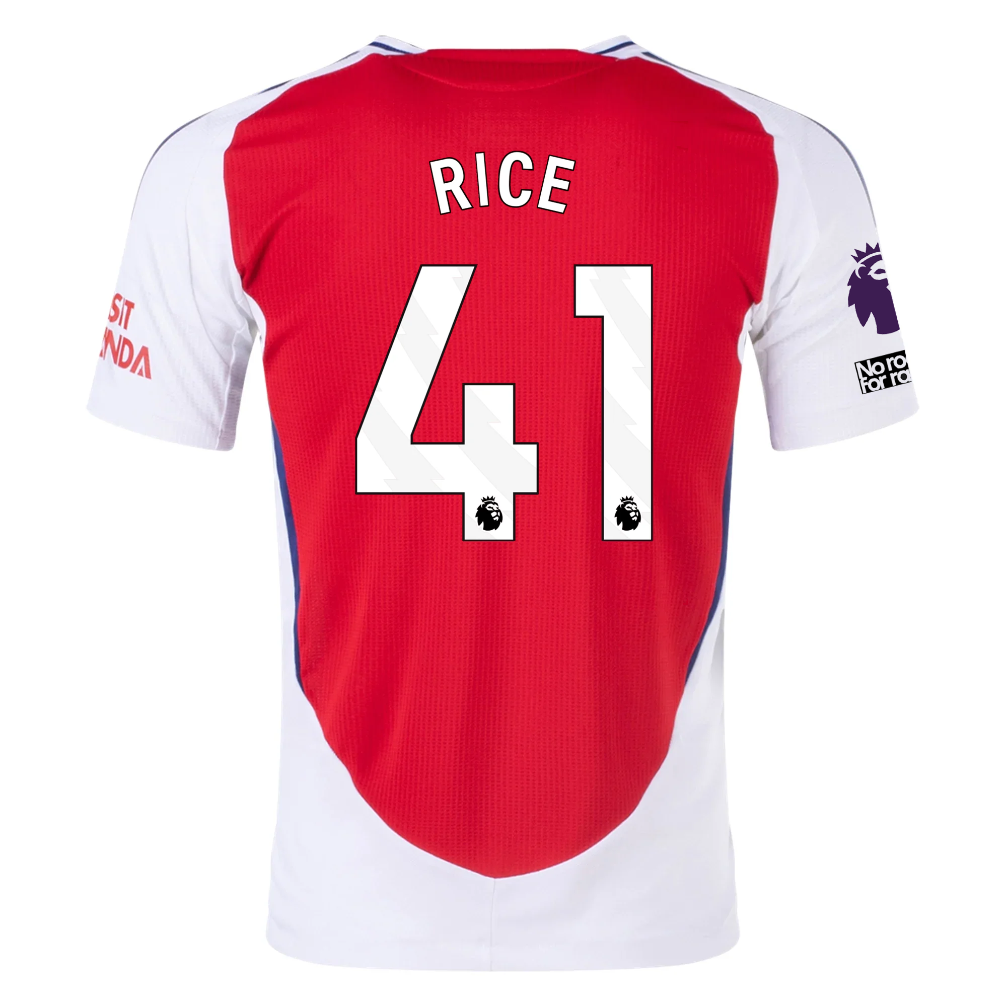 Arsenal Declan Rice 2024-2025 UCL Home Jersey – Authentic Shirt
