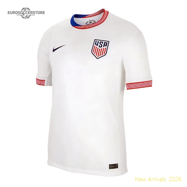 Pro Usa Drifit 20242025 Home Jersey Quickdry Retro Aeroready